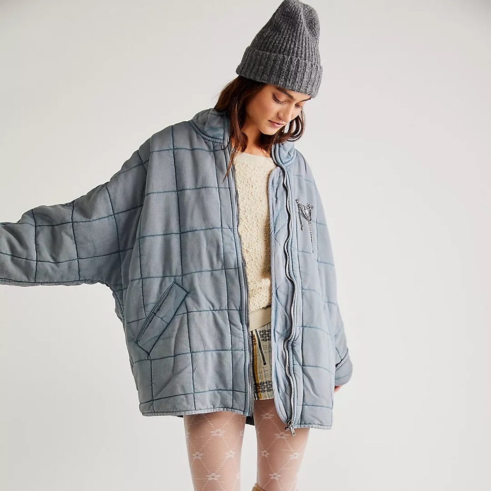 Free People Dolman Quilted Jacket